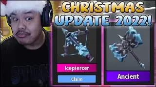 REACTING TO THE 2022 MM2 CHRISTMAS UPDATE!