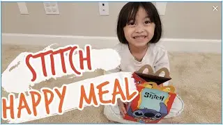 Zee Play With New Happy Meal Toy Disney Stitch 2022