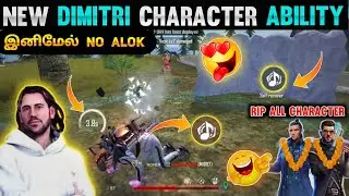 DIMITRI CHARACTER ABILITY TEST FREE FIRE TAMIL | NEW CHARACTER ABILITY & POWER & SKILL TEST FF TAMIL