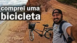 VIAJANDO com BIKE de R$300.