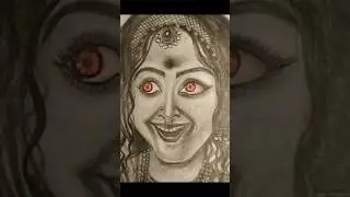 How to draw chandramukhi drowing sketch #art #sketch #chandramukhi @art @arunkarthick4444