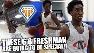 THESE 6'8 FRESHMAN ARE GOING TO BE SPECIAL!! | Matt & Ryan Bewley Highlights at Source Hoops