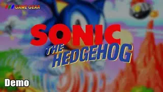 Let's Play Sonic the Hedgehog | Demo | Sega Game Gear - NR