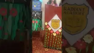 stage decoration on annual function