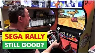 SEGA RALLY 2006! Still Good? Home Build Arcade Racing Retro Cab! XBOX