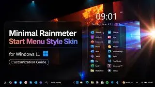 Windows 13.1 Start Menu | Redesign | Windows 10 & 11 | Rainmeter Tutorial