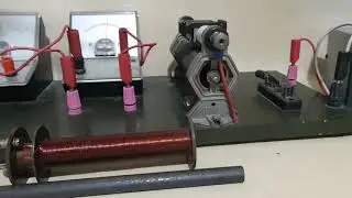 Lenz's Law, coil without an iron core 2 of 5