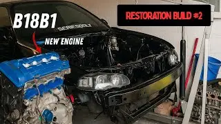 Drove 300 miles to pick up a b18b1 | Acura Integra Restoration