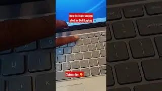How to take screen shot in Dell Laptop#shorts#viral