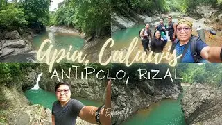 Apia, Calawis | First time raw camping | Esbol Falls | Mabilog Lagoon | Dumagat Trail Hanging Bridge