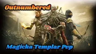 Outnumbered Magicka Templar PvP - Build Testing