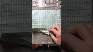 Making pleats in the face mask
