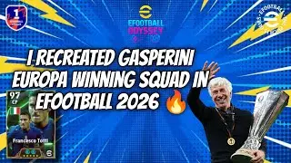 This Tactics will help you to reach Division 1 in Efootball 2026🔥 (Gasperini tactics)🤯