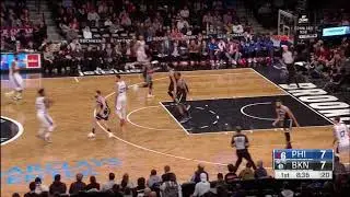 BKN. 7-7 Simmons-Butler DHO, good take to the rim