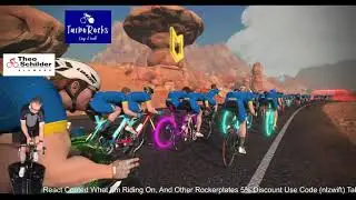 SZR RECOVERY RIDE ZWIFT LIVE ON THE REALPLATE REACT FROM TURBOROCKS  ROCKERPLATE
