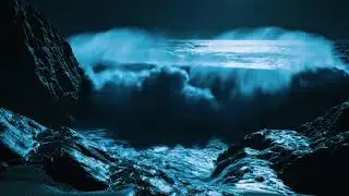 Night Ocean Waves ASMR 🌙 Powerful Sea Sounds for Deep Sleep & Relaxation