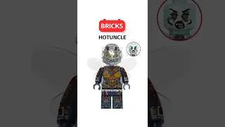 XH1817 Zombie Wasp Minifigure Immersive Speed Build Unofficial Lego #toys #marvel #bricks