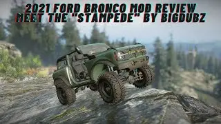 SnowRunner Mod Review | 2021 FORD BRONCO AKA 