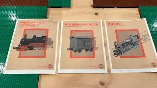 LEGO Trains - World War I Locomotive And Train Car Instructions From Brickmania