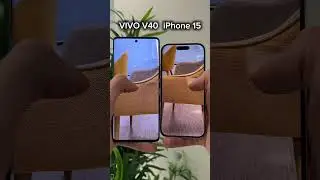 VIVO V40 vs iPhone 15