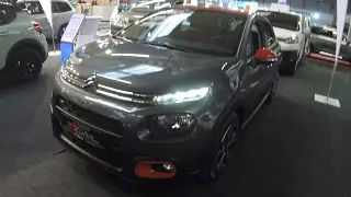 Citroen C3 shine edition shark grey colour Citro&euml;n compact city car walkaround + interior K1454