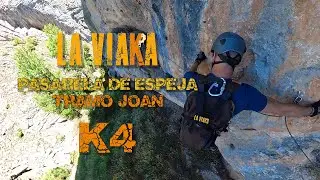 Tramo JOAN - Pasarela de Espeja - La ViaKa - #viaferrata #tramojoan #LaViaKa