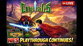 🔴🎮 Crystalis (NES) LIVE &ndash; The Adventure Continues! | Retro RPG Livestream