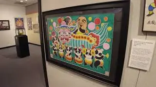 Global Village Museum FOLK ART EXHIBITIONS part3 CHINESE POP ART, Fort Collins, Colorado #folkarts