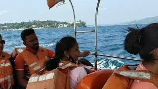 Ferry Tour on Sea - Ross Island, Port Blair, Andaman