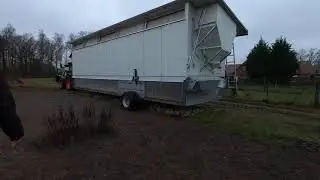 Hühnermobil umstellen|ausmisten 🐓🚜