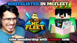 How to whitelist on mcfleet server in pe /java | GRATIX GAMING | #mcfleet #mcpe