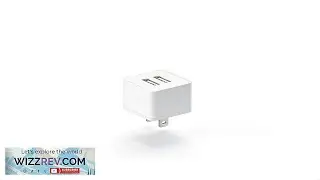 USB Charger Cube Dual USB A Port Charging Block Double USBA Fast Charger
