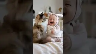 Bebe y Gatito #ia #ai #inteligenciaartificial #video #videoviral #videoshort #videos #views #view
