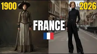 French Fashion EVOLUTION 1900 to 2026 Revealed