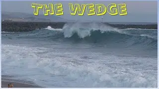 The Wedge Surf 9/29/25 pm - end of Day #surfing #thewedge