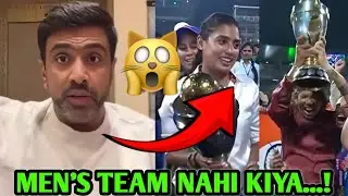 R Ashwin big statement on Women cricket team🙀| INDIA CHAMPIONS ODI WORLD CUP | #cricket #viratkohli