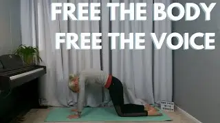 Yoga for Singers: Connect the voice with movement to free the body and voice! 🗣️🧘🏼&zwj;♀️💙