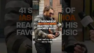 Jason Momoa proves how much of a metalhead he is #trackstar