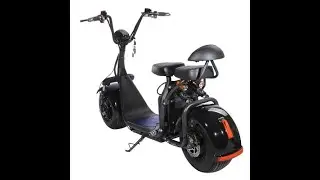 SoverSky Electric Fat Tire Scooter 2000W Citycoco X7 Unboxing and Assembly -- California Warehouse