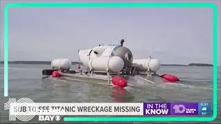 Search underway for missing submarine that takes people to see Titanic