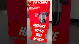 Hixecure 4G/WiFi Outdoor PTZ Camera #cctv