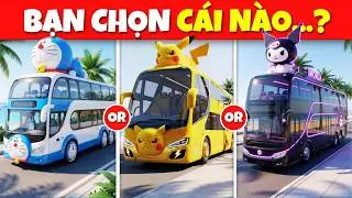 DORAEMON - PIKACHU Hay KUROMI? | Bạn Chọn Cái Nào Cho Kỳ Nghỉ Hè? 🌴