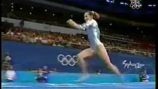 Kristen Maloney - 2000 Sydney Olympics Women's AA - Floor Exercise and Vault