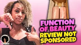 Function of Beauty: Review NOT Sponsored