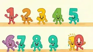 Count to 10 Song | Brainy Bean's Fun Numbers Adventure! Music Video