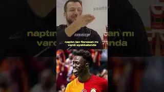 Batuhan Karadeniz'den G&uuml;ld&uuml;ren Davinson Sanchez Hemen &Uuml;lkeye Alışmışsın