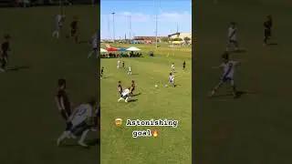 🤯Insane footwork and ice-cold 🧊finish! ⚽🔥 #clinicalfinishing #strikergoals 🏹 #football