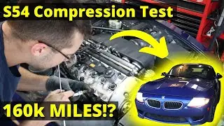 COMPRESSION TESTING a 160K MILE S54 Motor! What are the NUMBERS?