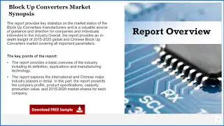Block Up Converters Market Insights 2020, Global and Chinese Analysis and Forecast to 2025