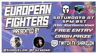 Street Fighter V @ European Fighters #3 (ft Punk, The4Philzz) - POOL PLAY [4K/60fps]